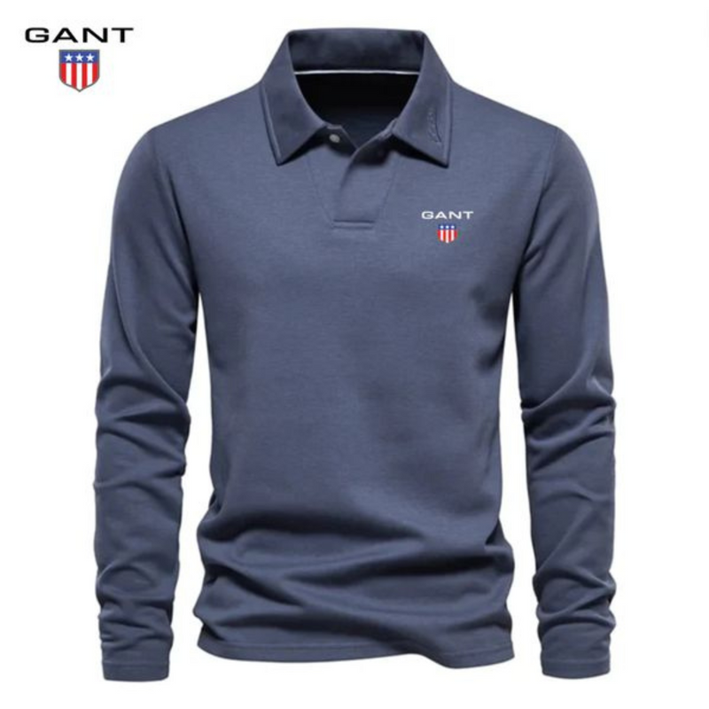 GANT® Klassisk långärmad piqué-polo