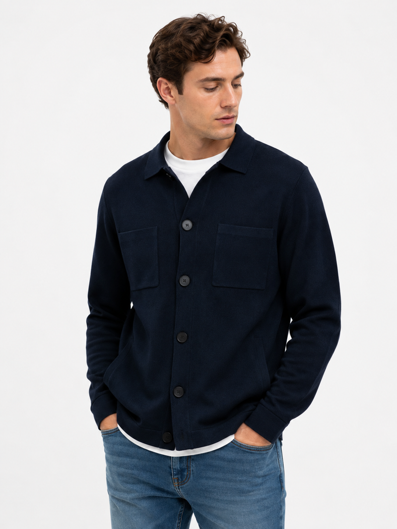Nordväv Stickad Overshirt