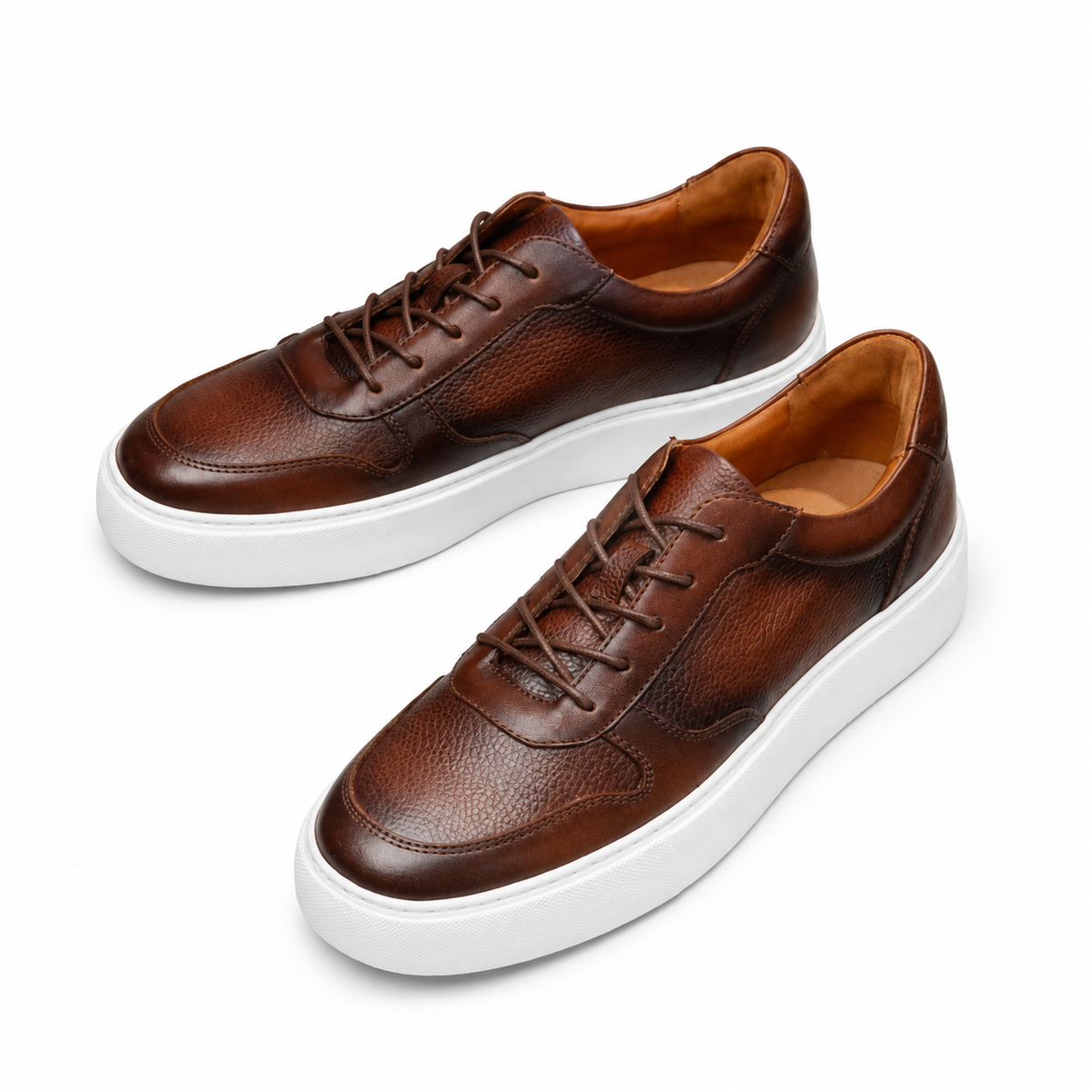 Torino Pebble-Grain låga sneakers