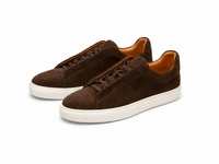 Softey Suede Low Sneakers - brun