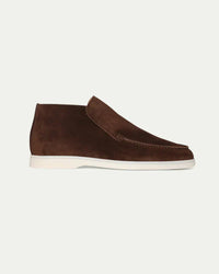 Brun city-loafer