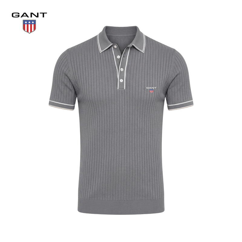 GANT® Ribbet Strikket Pique