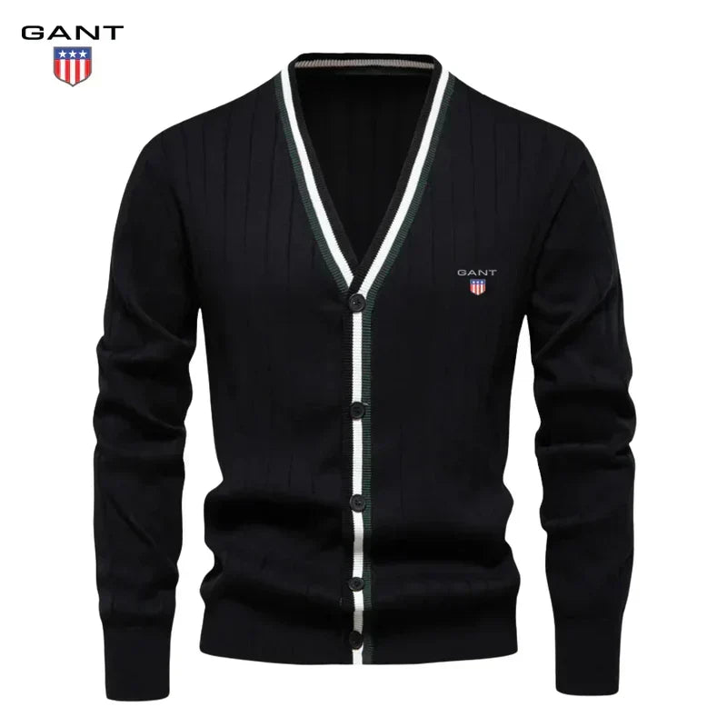 GANT® Raffinerad Cardigan med knappslå