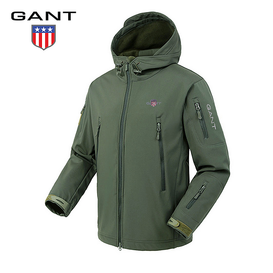 GANT® Softshelljakke med hette for menn