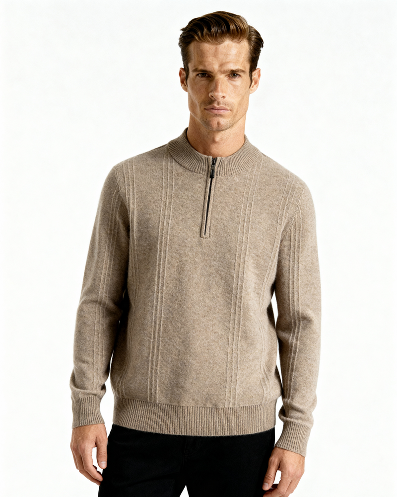Nordväv Cashmere Half-Zip