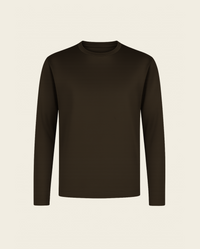 LYXIG L/S T-SHIRT - BRUN